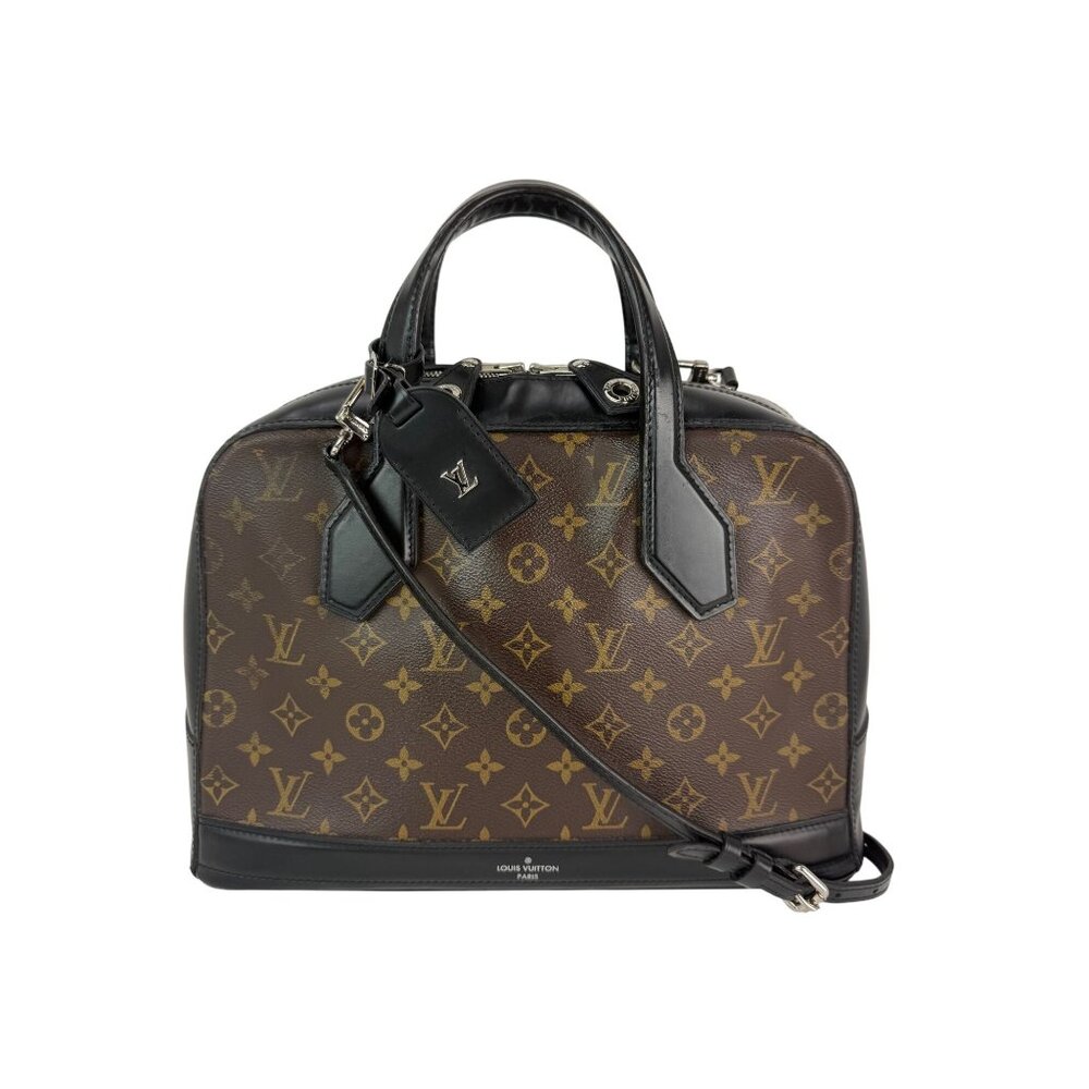 Louis Vuitton Dora Monogram MM Noir Shoulder Hand Bag